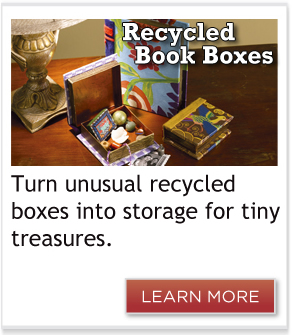Recycled Book Boxes