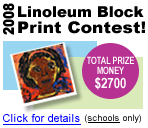 2008 Linoleum Block Print Contest
