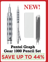 Pentel Graph Gear 1000 Pencils 