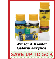 Winsor and Newton Galeria Acrylics 