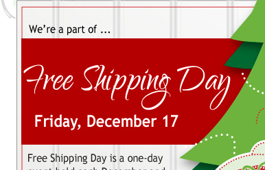 Free Shipping Day at Blick!