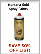 Montana Gold Spray Paints