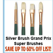 Silver Brush Grand Prix Super Brushes 