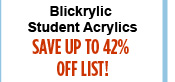 Blickrylic Student Acrylics 