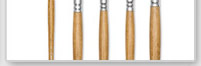 Grumbacher Bristlette Long Handle Brushes