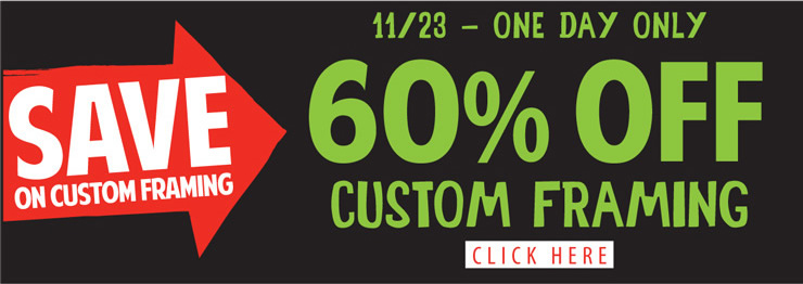 60 Percent Off Framing Coupon