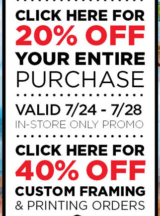 Summer Eblast Framing 
Coupons
