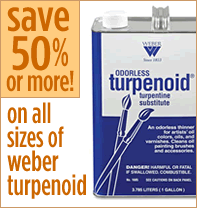SAVE on Weber Turpenoid