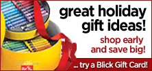Great Holiday Gift Ideas! Start Early and Save BIG in our Gift Section!