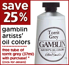 SAVE on Gamblin Artist's Oil Colors!