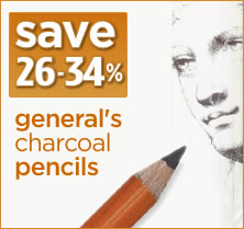 SAVE 26-34% on General's Charcoal Pencils!