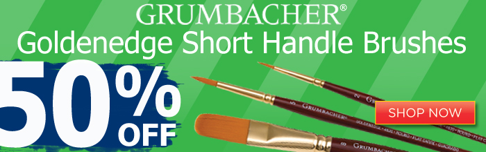 Grumbacher Goldenedge Short Handle Brushes