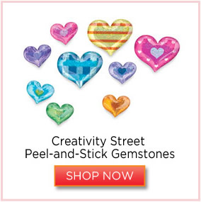 Creativity Street Peel-and-Stick Gemstones