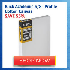 Blick Academic 5/8 Profile Cotton Canvas