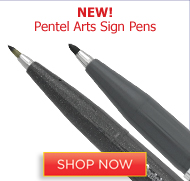 Pentel Arts Sign Pens