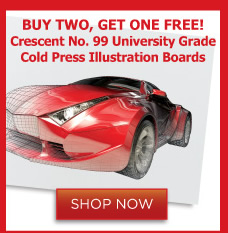 Crescent No 99 University Grade Cold Press Illustration Boards