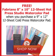 Fabriano Studio Watercolor Pads Value Pack