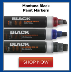 Montana Black Paint Markers