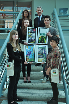 Winners of the 2012 Illinois Tollway Map Cover Art Contest