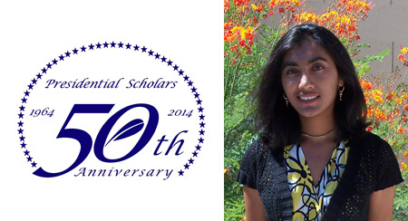 Shipra De: Winner of Presidential Scholars Logo Design Contest