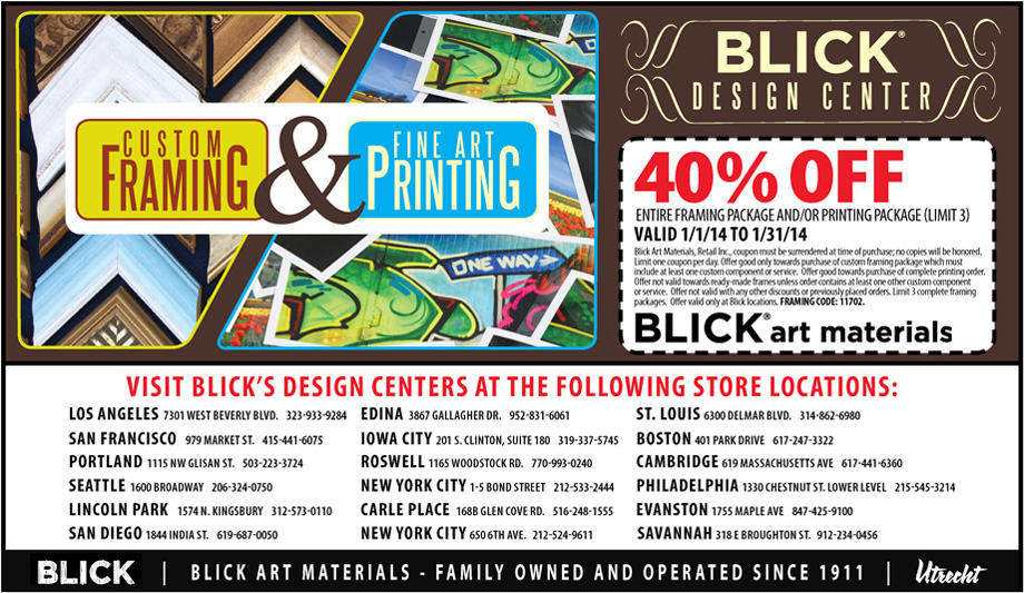 Art Materials Blick Art Materials Coupons