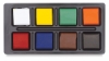 Set of 8 Colors, with tray