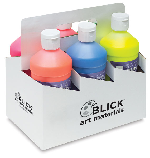 Pack of Pints, 6 Fluorescent Colors
