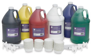 6-Color Pump Kit, Gallon Bottles