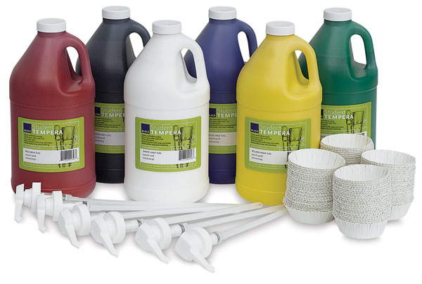 6-Color Pump Kit, Half Gallons
