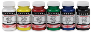 Opaque Poster Colors, Set of 6