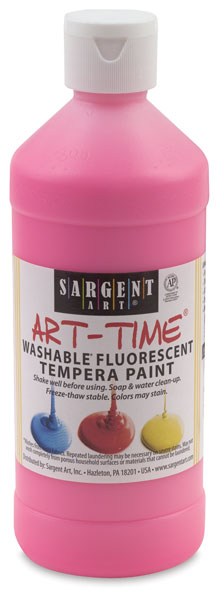 16 oz, Fluorescent Pink