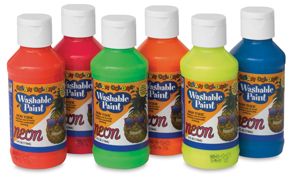 Neon Colors, Set of 6