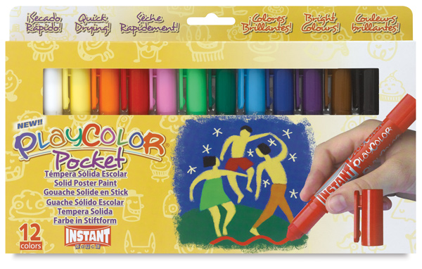 Standard Colors, Set of 12, Pocket Size Sticks