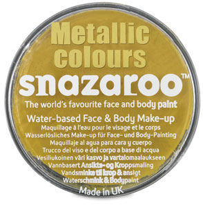 Snazaroo Face Paint, Gold