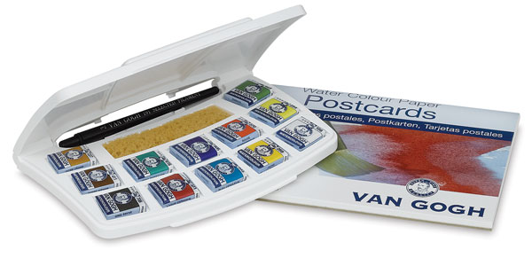  NEW!  12-Pan Pocket Box with Postcards