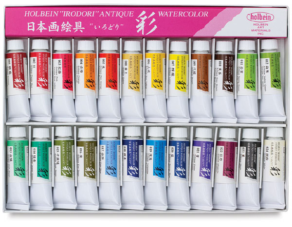 Set of 24 Colors, 15&nbsp;ml Tubes
