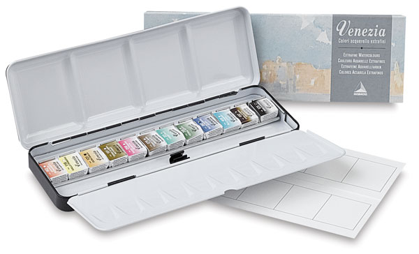 Metal Box Set of 12 Pans