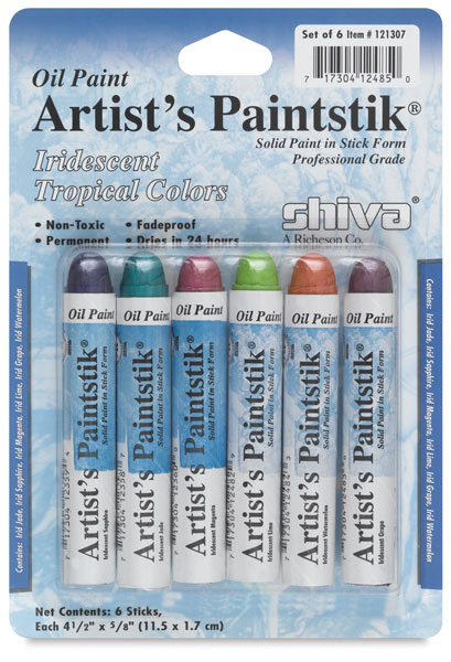  NEW! &nbsp;Iridescent Set of 6 Tropical Colors