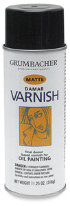 Damar Varnish, Matte