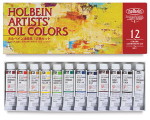Set of 12 Colors, in 10 ml Tubes