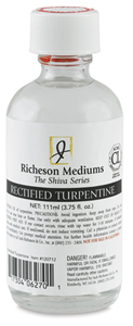 Rectified Turpentine, 3.75 oz