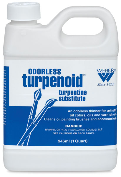 Turpenoid, Quart Plastic Bottle
