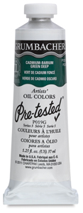 Cadmium Barium Green Deep, 1.25 oz Tube