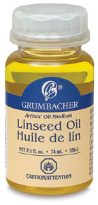 Linseed Oil Medium, 2.5&nbsp;oz