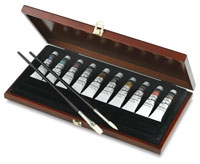 Grumbacher Pre-Tested Oils Wood Box Set