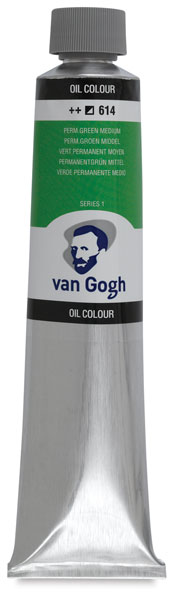200&nbsp;ml Tube, Permanent Green Medium
