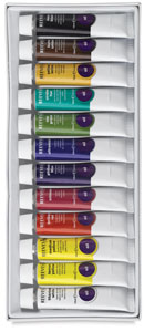 Intro to Art, Set of 12 Oil Tubes