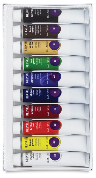Intro to Art, Set of 10 Oil Tubes