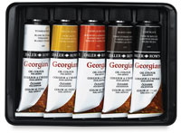 Daler-Rowney Georgian Oil Colors Earth Selection Set