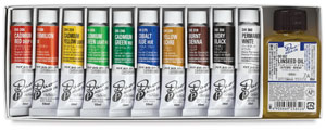 Color and Linseed Oil Set